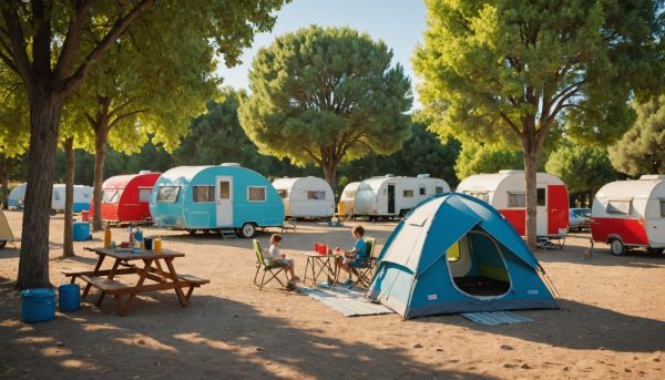 Vacances camping budget : les options pas chères dans le sud de la France
