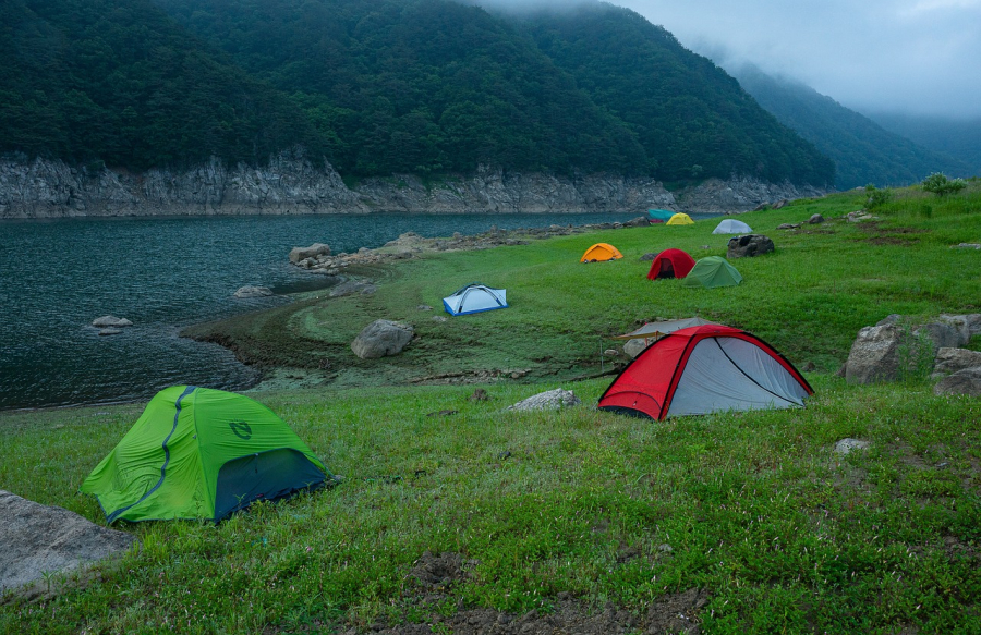 tente camping Ardeche