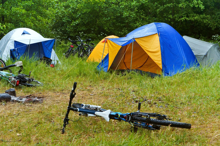 tente de camping à Gordes 